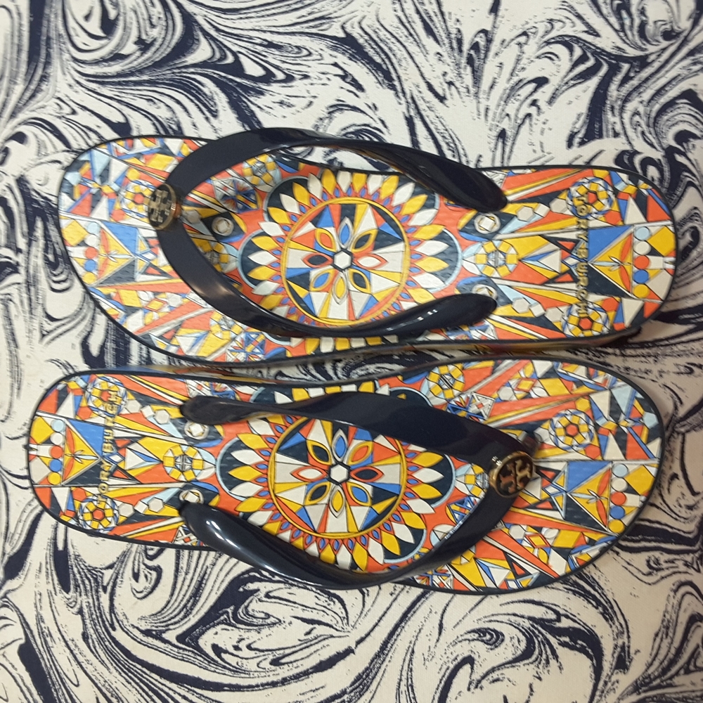Tory Burch Wedge Flip Flop.
